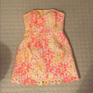 Lily Pulitzer strapless dress